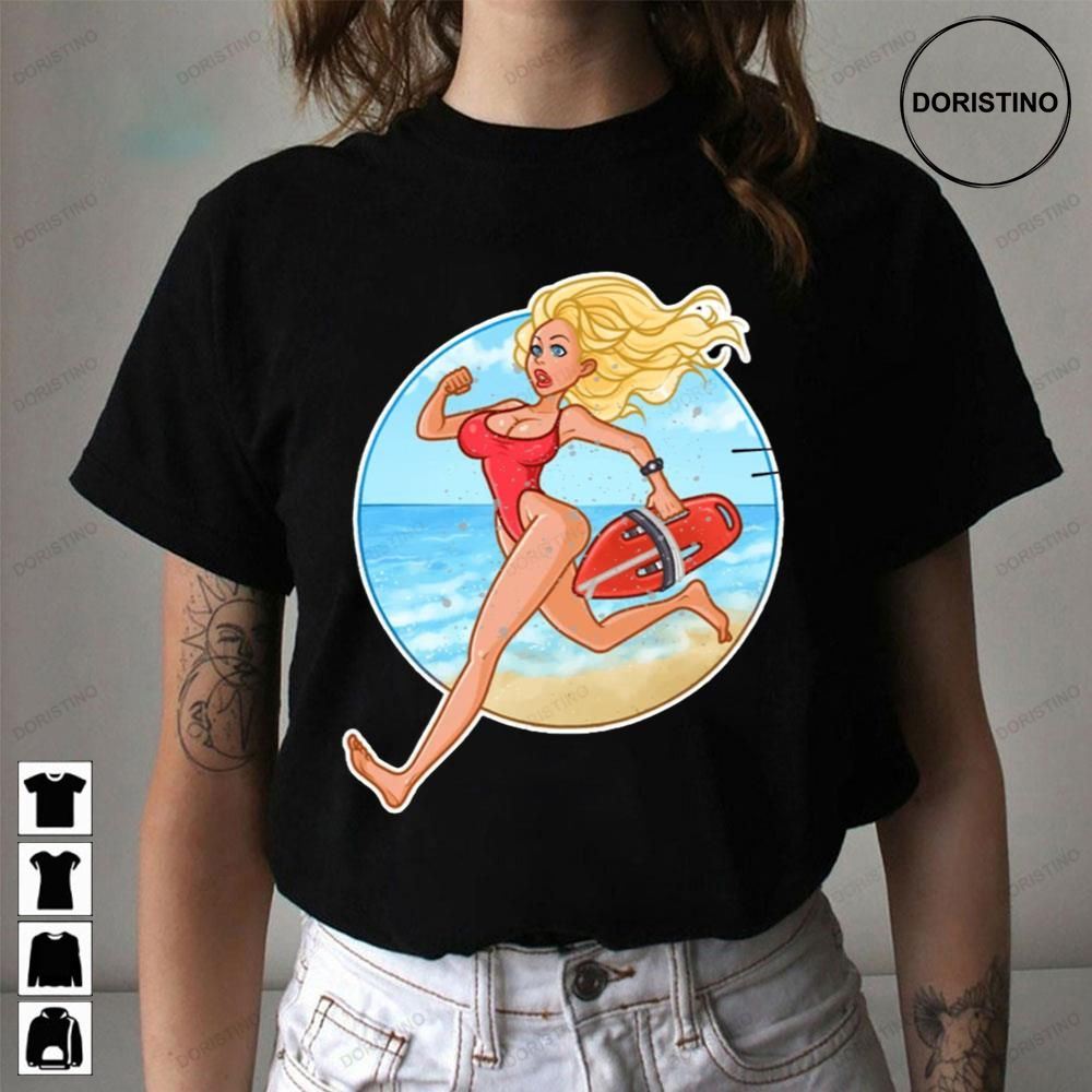 Running Pamela Anderson Awesome Shirts